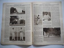 17/09/1924 LE MIROIR DES SPORTS N° 223 - PELOTE BASQUE 