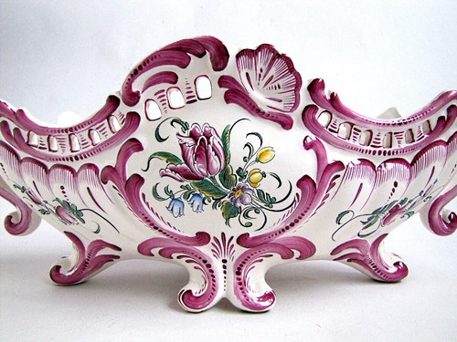 Jardinière signée décor - jardinière,