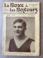 1914 LA BOXE ET LES BOXEURS du 18 Février - Toutes les pages en photos