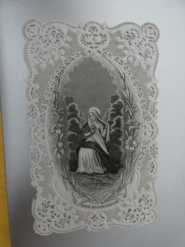Image pieuse canivet dentelle