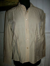 CHEMISE coton beige ARMANI JEANS Taille M ou 40 42 manches longues