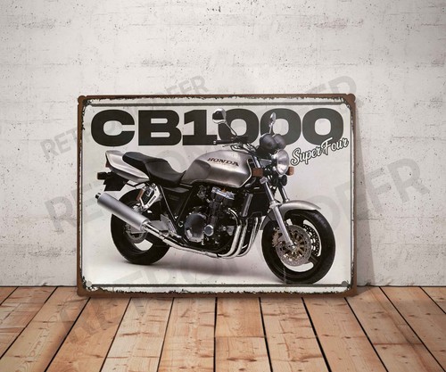 Plaque métal vintage honda - plaque, cb