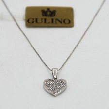 Collier or blanc 18 carats 750