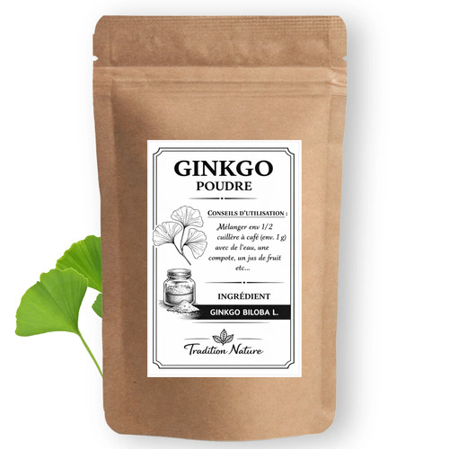 Ginkgo biloba poudre g - poudre,