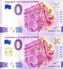 85 LES ACHARDS Napoélon & Arc de Triomphe, Paire en terminaisons identiques,2025