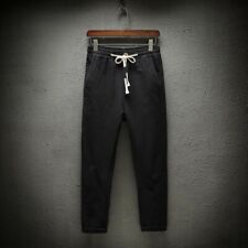 Hommes Lin Coton Pantalon