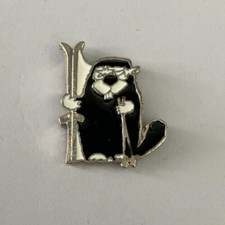 56 - Pin's SKI CASTOR BEAVER SKI SKIEUR