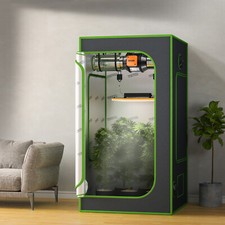 VEVOR Ventilateur extracteur de conduit ligne 102mm contrôle vitesse variable CA