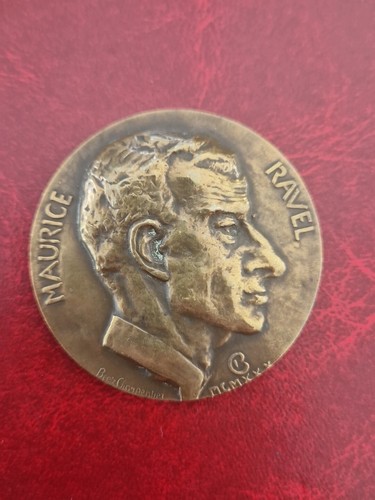 Médaille maurice ravel - maurice,