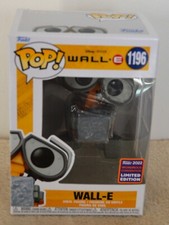 Disney Pixar  Funko pop  WALL-E  1196  Wondercon 2022  LE