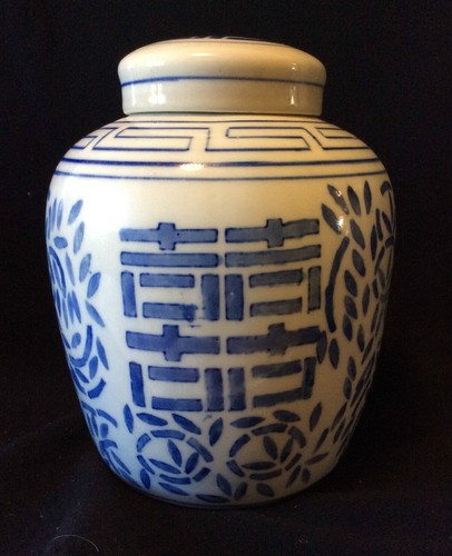 Potiche chine porcelaine fin - potiche,