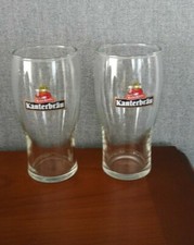 LOT DE 2 VERRES A BIERE
