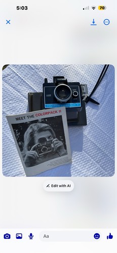 Vtg polaroid colorpack - vtg,