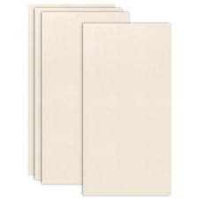 4PCS Planches contreplaqué bouleau 12x24x1/8" pour bricolage peinture