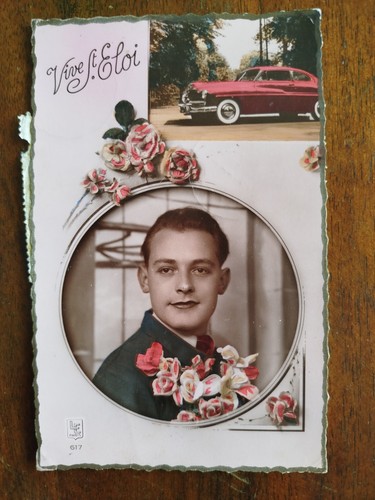 Carte postale bonne fête - postale, "bonne
