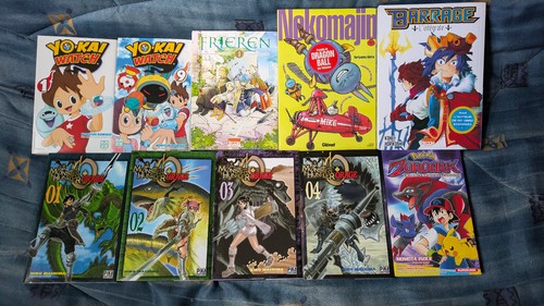 Lot supers mangas shônen - lot,