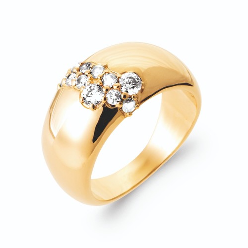 Bague jonc large en - bague, mm
