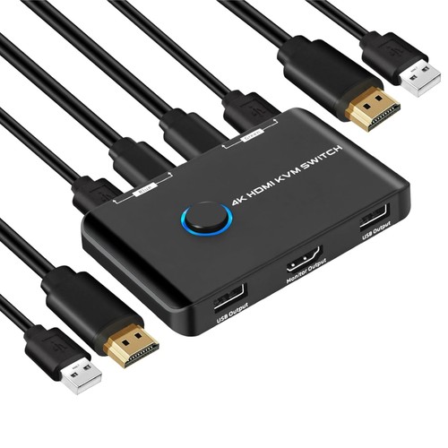 Kvm switch hdmi port - switch, 4k
