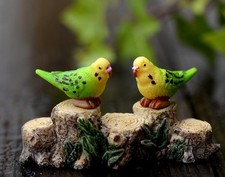 4 pcs Miniature Parrot Fairy
