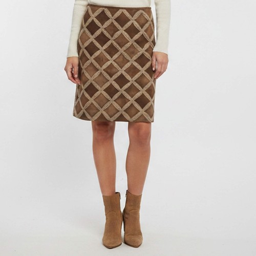 Jupe courte prada marron - marron, en