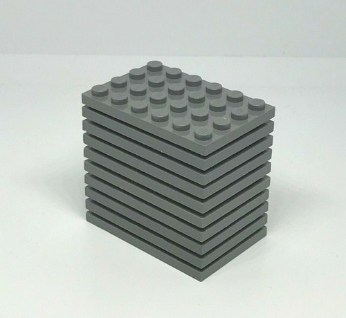 Lego 10x plaque - 10x, réf