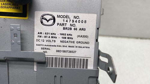 Autoradio origine mazda 1 - autoradio, d'origine