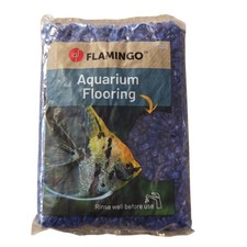 Gravier Neon bleu fonce 1kg pour aquarium
