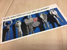 Ford Taunus 12M berline coupé break catalogue prospectus brochure publicité