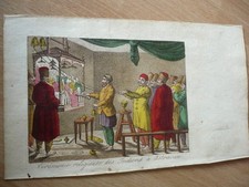 GRAVURE 1813 CEREMONIE