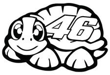 1 stickers valentino rossi (