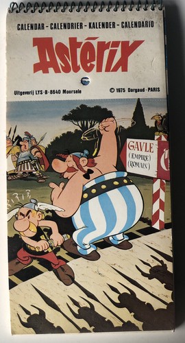 Calendrier asterix 1976 - calendrier,