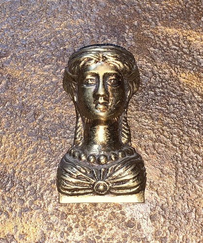 Tête cariatide bronze - en,