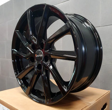 4 Jantes En Alliage Noires De 18 Pour Mercedes Classe C W204 W205 Classe E W211