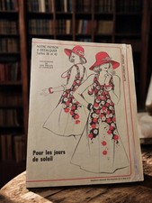 Rare patron de couture vintage