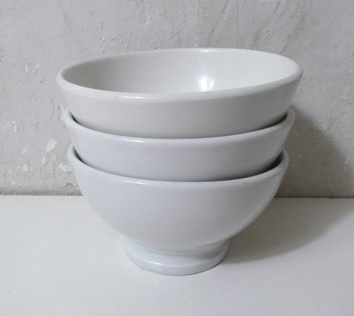 Bols porcelaine blanche - 3,