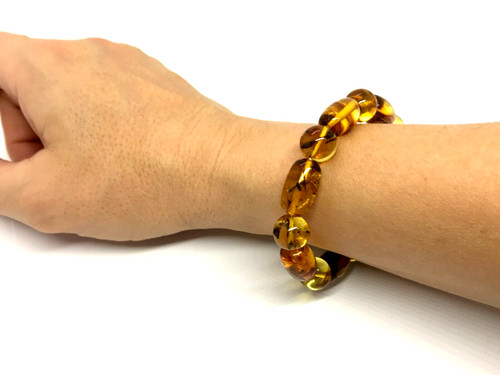 Bracelet ambre insect every - bracelet,