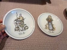 (2) Ancienne Assiette  Vieux