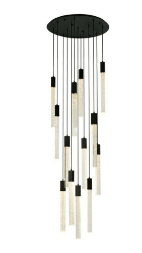 Crystal chandelier black - crystal,