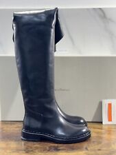 Santoni Bottes Femme En Cuir