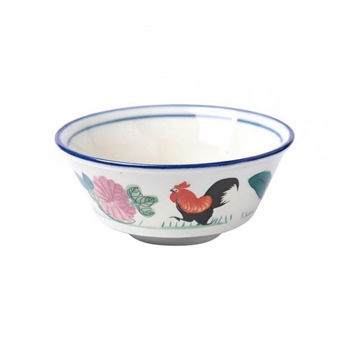Vaisselle rétro coq