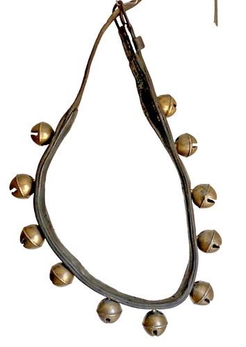Collier grelots anciens - grelots,