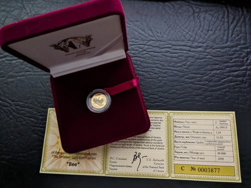 Honey bee ukraine 2010 gold - ukraine,