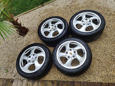 4 roues Origine PORSCHE Boxster S 17" Jantes et Pneus en bon état  