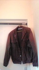  VESTE EN JEAN MARRON