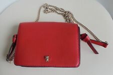 Sac bandoulière /chaînette dorée / pochette soirée ZARA rouge