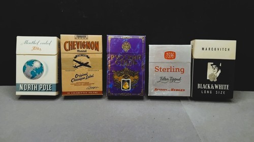 Lot paquets de cigarettes - paquets,