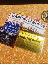 Lot Plaque humoristique humour