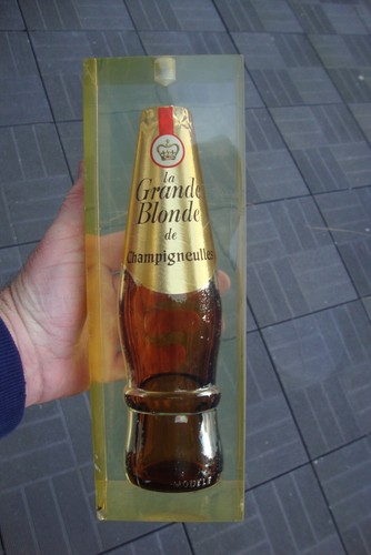 Résine inclusion bière - résine,