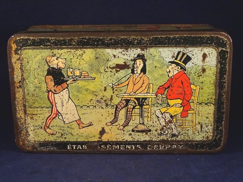 Ancienne boîte tôle - , ets