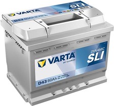 Batterie VARTA DYNAMIC SLI 60Ah/540A (D43)